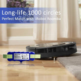 14.4V X-Life Extended Battery w/ 2Pcs Brush - Compatible with Roomba 8 Series