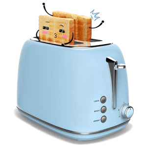 Retro Stainless Steel Bread Toaster