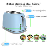 Retro Stainless Steel Bread Toaster