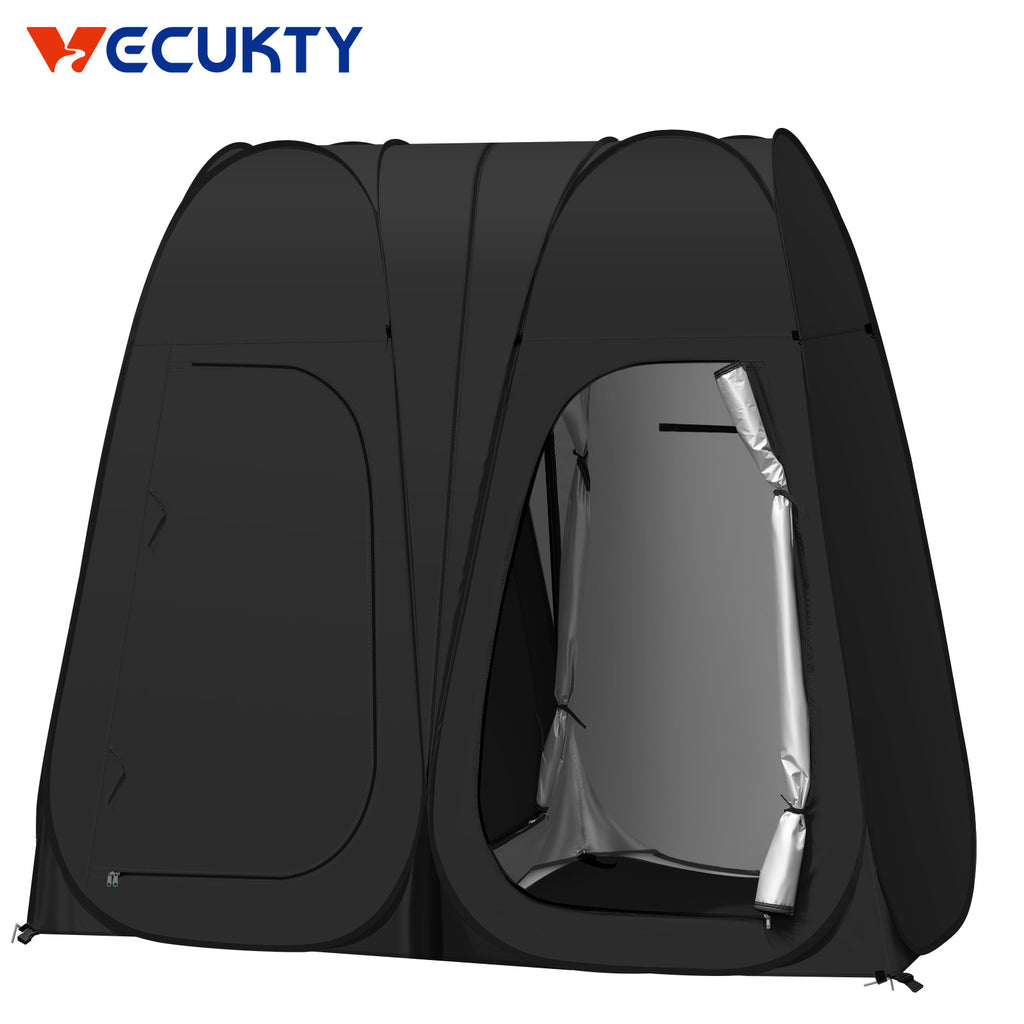 Pop Up Tent 83inches x 48inches x 48inches, Upgrade Privacy Tent, Porta-Potty Tent,Black