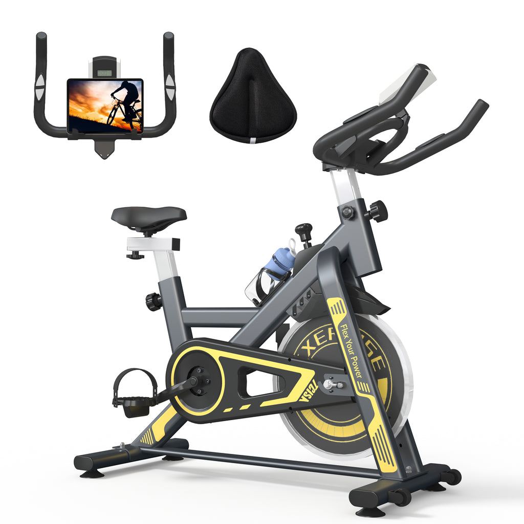 make your bicycle a stationary bike Exercise Bike, TCISA Indoor Stationary Bike for Home with Free Ultra-C – Keenstone.com