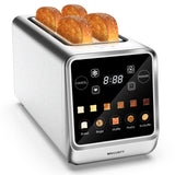 4 Slice Toaster, Bread Toaster for Kitchen Appliances with 6 Presets Memory Function