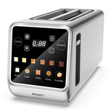 2 Slice Touchscreen Smart Toaster  Stainless Steel