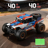 Vecukty 1:20 Scale High Speed Remote Control Car，32 KPH High Speed，All Terrain 4WD Off-Road Truck with 2.4 GHz Precise Remote Control & 2 Batteries ，Gift for Adults Boys，Orange