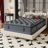 Behost 10" Queen Mattress,CertiPUR-US Certified Memory Foam Pocket Spring Mattress, Queen Mattress in a Box