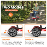 SACVON Ultra Lightweight Mobility Scooter for Seniors,43Lbs Aluminum Electric Wheelchair,Lithium Battery,Suitable for Travel