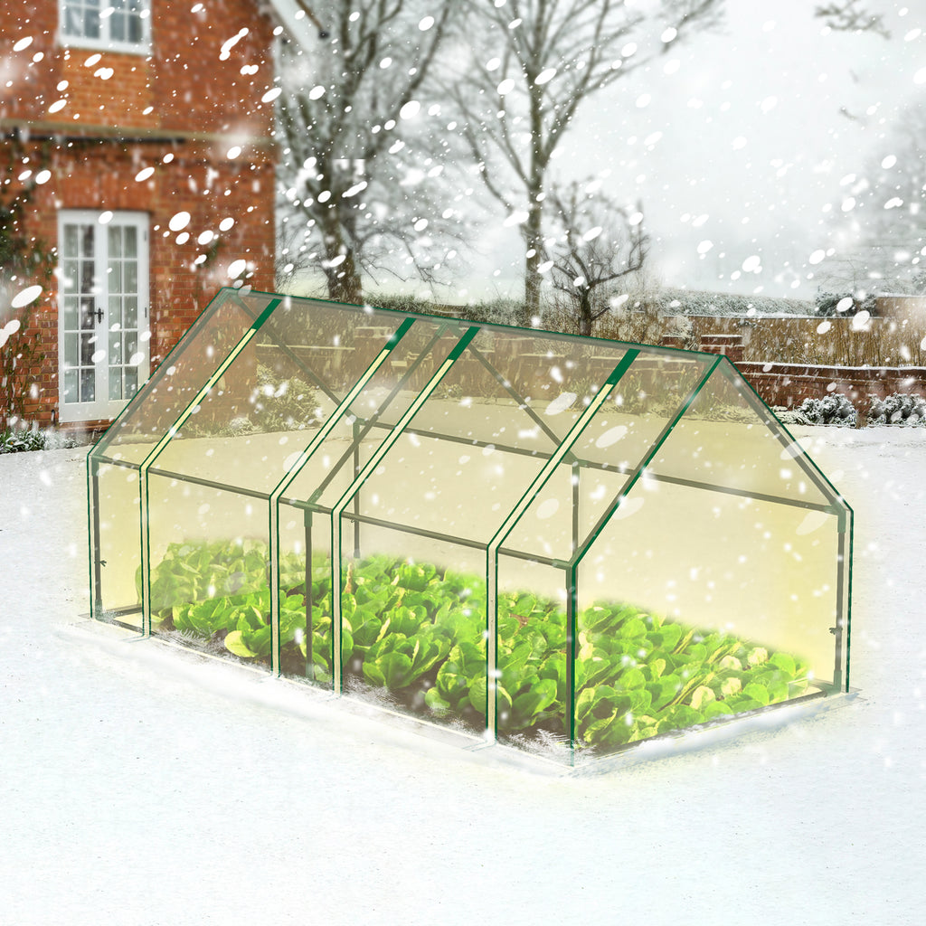 mini greenhouse tent Mini Greenhouse Outdoor, VECUKTY Waterproof Garden Green House with Du – Keenstone.com
