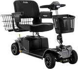 SACVON 4 Wheel Mobility Scooter with Cup Holder,Foldable Mobility Scooter for Adults Electric Scooter with Longest Range,Heavy-Duty