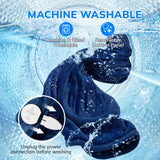 50*60“ Electric Heated Blanket Throw, Keenstone Machine Washable Fast Heated Flannel Blanket, Darkturquoise