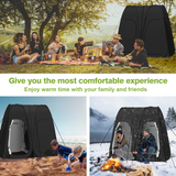 Pop Up Tent 83inches x 48inches x 48inches, Upgrade Privacy Tent, Porta-Potty Tent,Black