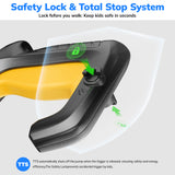 TCISA Electric Pressure Washer,4000 PSI Max 2.8 GPM Power Washer with 35FT Cord,20FT Hose,Adjustable Nozzle 0-120°,Foam Cannon for Car Garden Patio