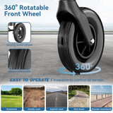 SACVON Foldable Electric Wheelchair for Seniors, All Terrain Motorized Wheelchair for Seniors with Detachable Battery,Airline Approved