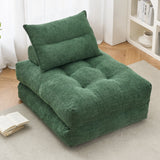 BEHOST 3-in-1 Convertible Folding Futon Sofa Bed for Adults, Green