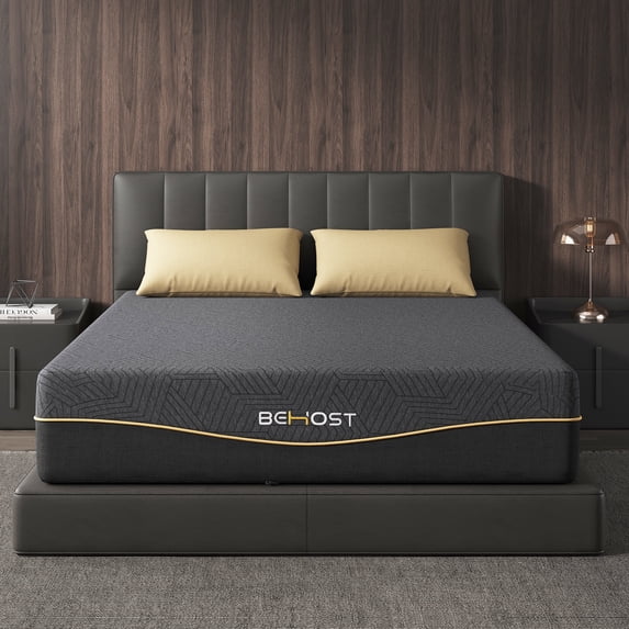 BEHOST 10 inch King Mattress, Breathable Memory Foam Mattress, OEKO-TEX Certified, Fiberglass-Free