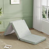3 inch tri foldin mattress, Green