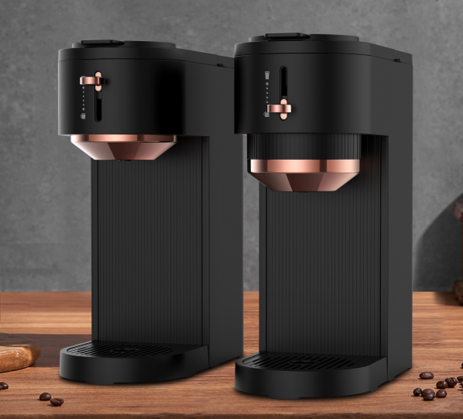 Coffee Machine, 14oz Single Serve Coffee Maker with 5 Brew Sizes Perfect for Small Spaces