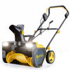 23-inch Snow Blower Single Stage Corded 120V Electric Snow Thrower 15-Amp,LED,Can Be Adjusted 180°