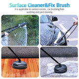 TCISA 4200 PSI Electric Pressure Washer,Max 3GPM Power Washer with 35FT Power Cord 20FT Hose 5 Nozzles and Built-in Soap Cannon for Car Garden Yard Hom