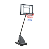 Portable Basketball Hoop Goal System 4.8-8ft Adjustable 44in Backboard for Kids/Adults Indoor Outdoor