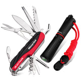 15 in 1 Swiss Style Army Pocket Knife Outdoor Set