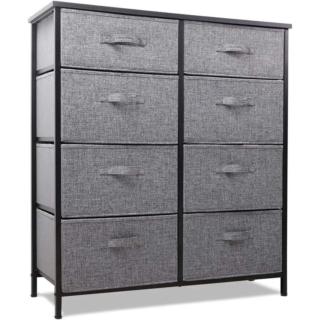 Cheflaud 8 Drawer Dresser Organizer Fabric Storage Chest for Bedroom, – Keenstone.com Cheflaud 8 Drawer Dresser Organizer Fabric Storage Chest for Bedroom, – Keenstone.com