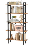 5 Tier Bookcase Modern Bookshelf