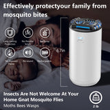 Spmou Rechargeable Mosquito Repeller, 25’ Mosquito Protection Zone, Portable Rechargeable, Includes 72 Hr Mosquito Repellent Refill, No Spray, No Candle or Flame Mosquito Repeller / DEET Alternative