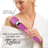 Morpilot  Therapeutic Personal Massager - Handheld Cordless and Powerful Wand - 8 Speeds 20 Vibrating Patterns - USB Rechargeable - Magic Recovery Effect for Women and Men, Body, Neck, Back & Shoulders