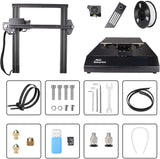 Morpilot Storm G1 3D Printer, Removable Magnetic Sheet Hot Bed Build Plate, Auto Filament Loading&Unloading, Full Aluminium Frame with Metal Base, Print Size 220x220x250mm, 0.5kg PLA Filament Included