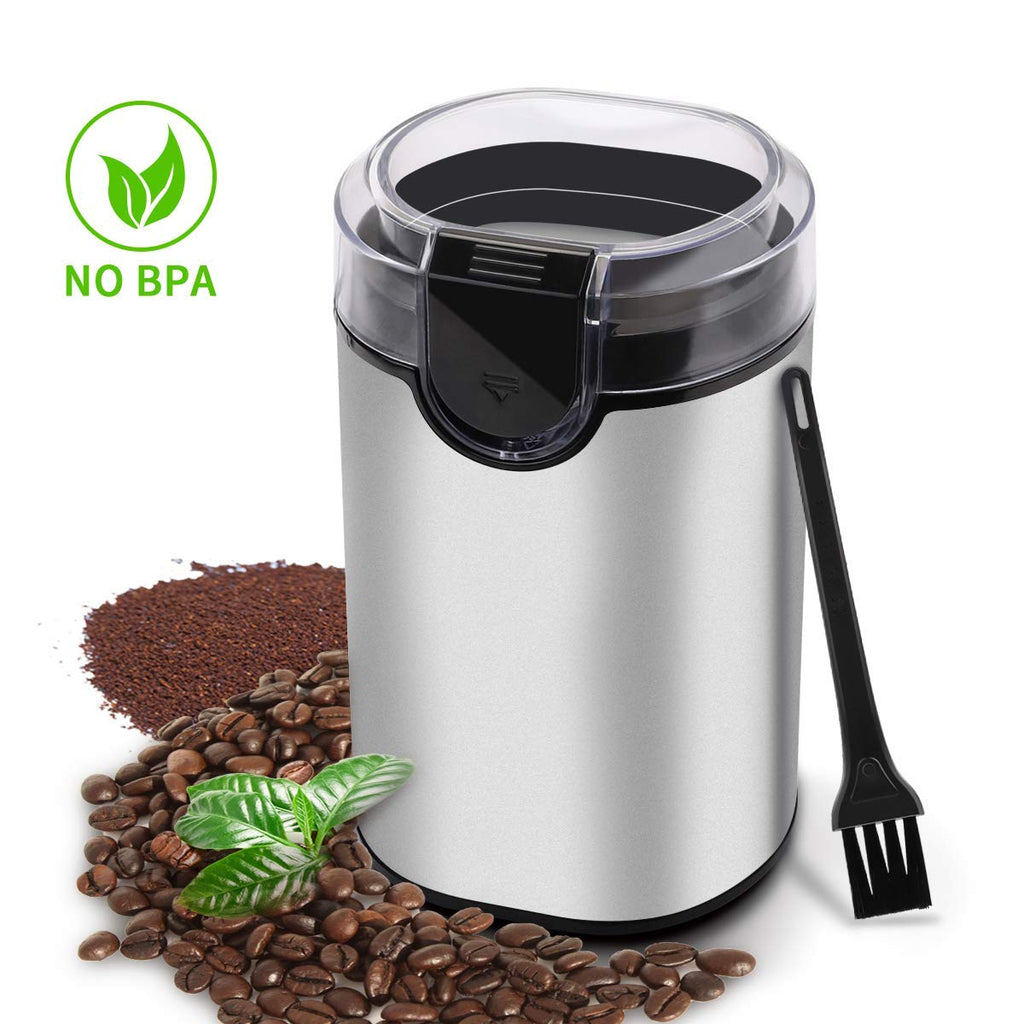 Compact Multi Grinder for Coffee Beans, Nuts, Seeds & Spices 150W Nutri  QUEST