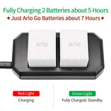 Arlo Pro Battery Charger 2 Port Charging Station with UK Plug