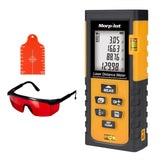 196Ft M/In/Ft Laser Tape Measure  with 2 Bubbles