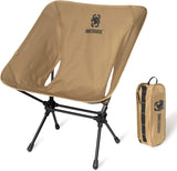 Camping Backpacking Chair, 330 lbs Capacity, Heavy Duty Compact Portable Folding Chair for Camping Hiking Gardening Travel Beach Picnic Lightweight Backpacking