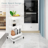 Utility Rolling Cart White