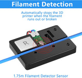 Morpilot Storm G1 3D Printer, Removable Magnetic Sheet Hot Bed Build Plate, Auto Filament Loading&Unloading, Full Aluminium Frame with Metal Base, Print Size 220x220x250mm, 0.5kg PLA Filament Included
