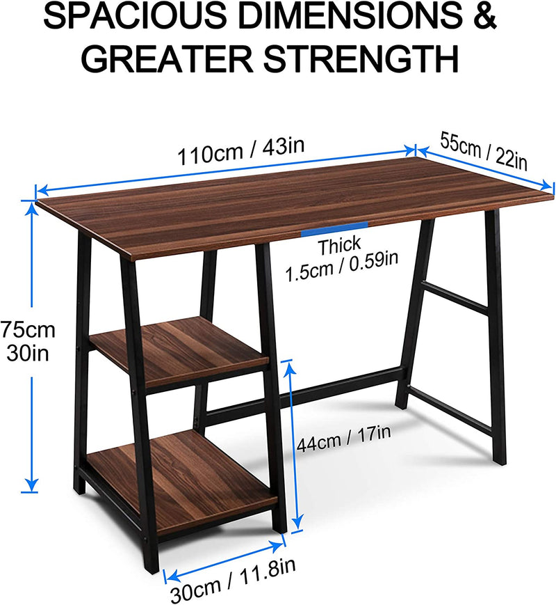 Computer Desk, 43" Writing Desk