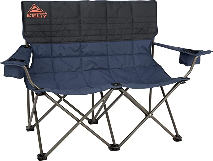 Double Outdoor Camp Chair, 2-Person Camping, Festival, Concert Seat